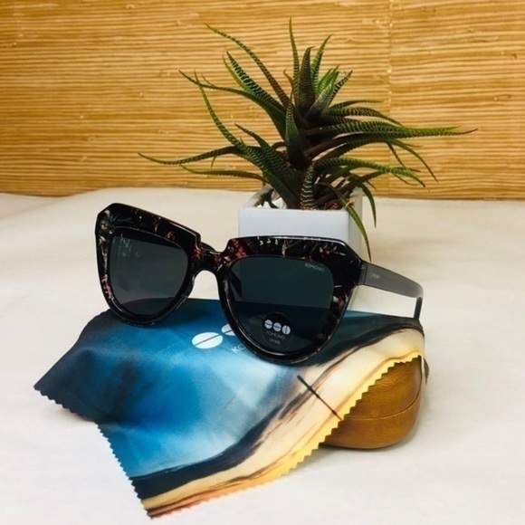 KOMONO Stella Fern Sunglasses 🕶 (NEW) cat eye - Picture 5 of 13